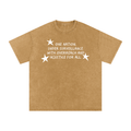 One Nation, Under Surveillance Mineral Wash Boxy Cotton T-Shirt