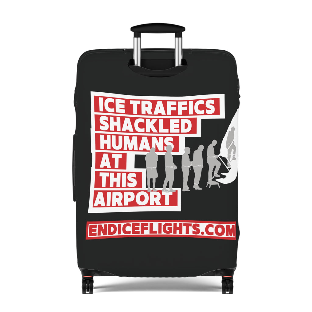 End ICE Flights Luggage Cover