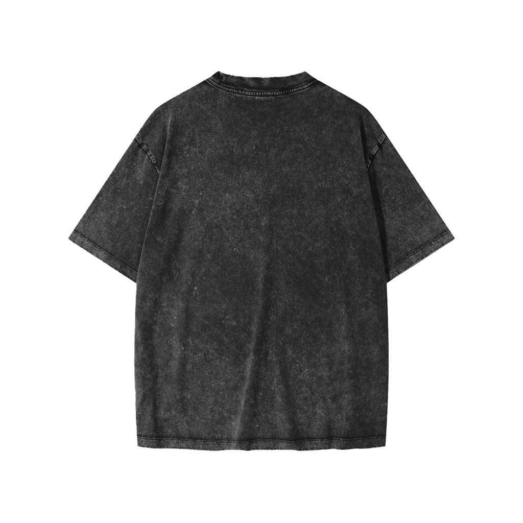 All Power to All the People Mineral Wash Boxy Cotton T-Shirt