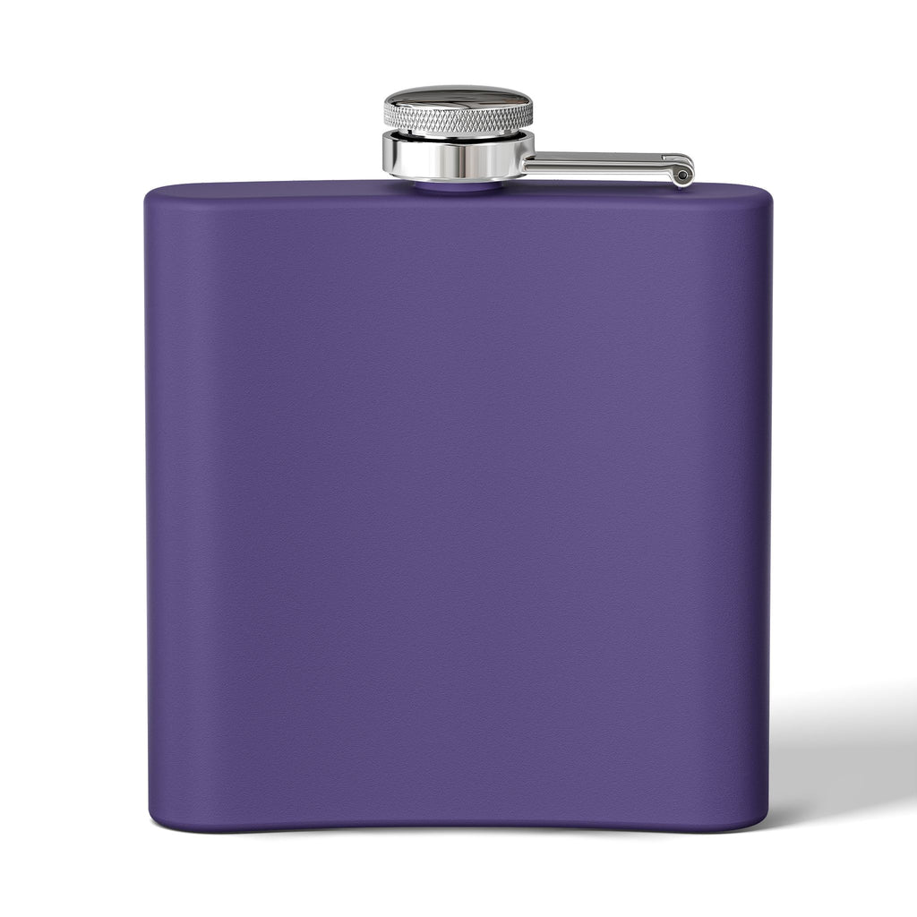 6oz Stainless Steel Flask — 'For When He Dies'