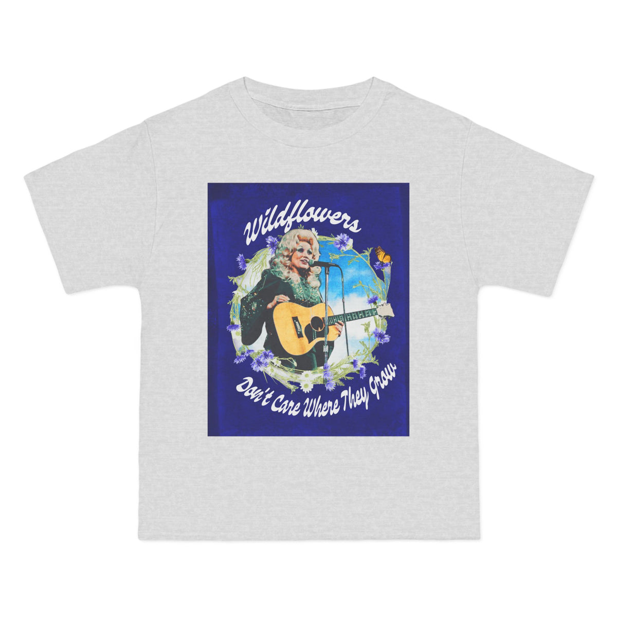 Wildflowers Don't Care Dolly Tee