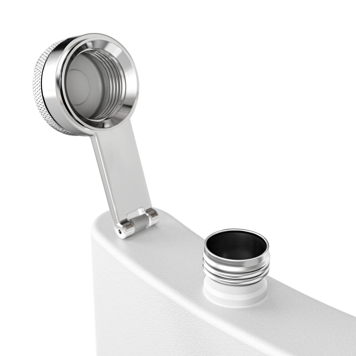6oz Stainless Steel Flask — 'For When He Dies'