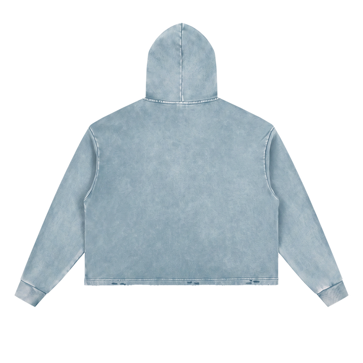 No ICE No KKK No Fascist USA Snow Wash Fleece Oversize Hoodie