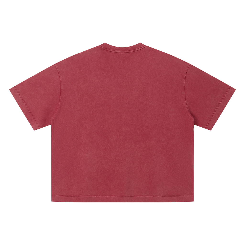 WTF Bear? Unisex Vintage Wash Boxy T-Shirt