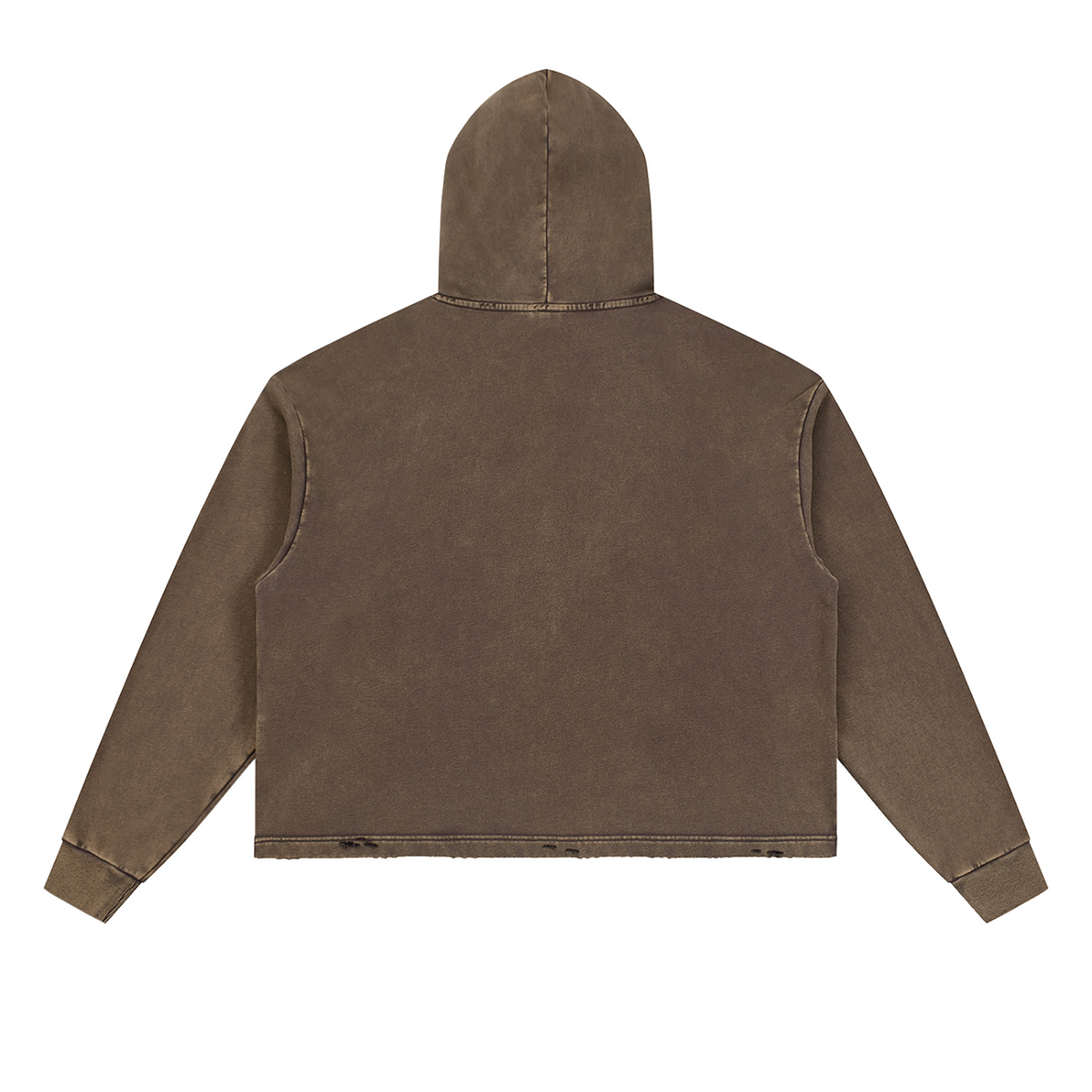 No ICE No KKK No Fascist USA Snow Wash Fleece Oversize Hoodie