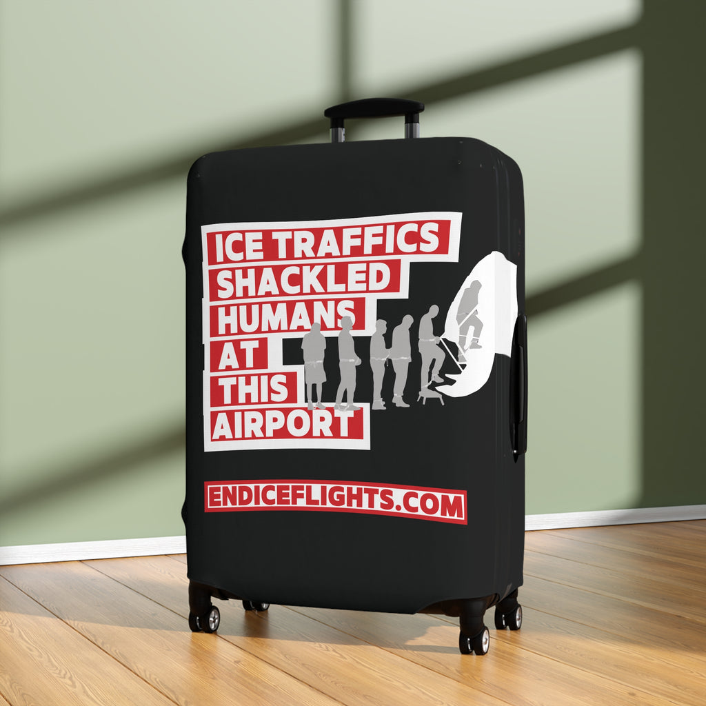 End ICE Flights Luggage Cover
