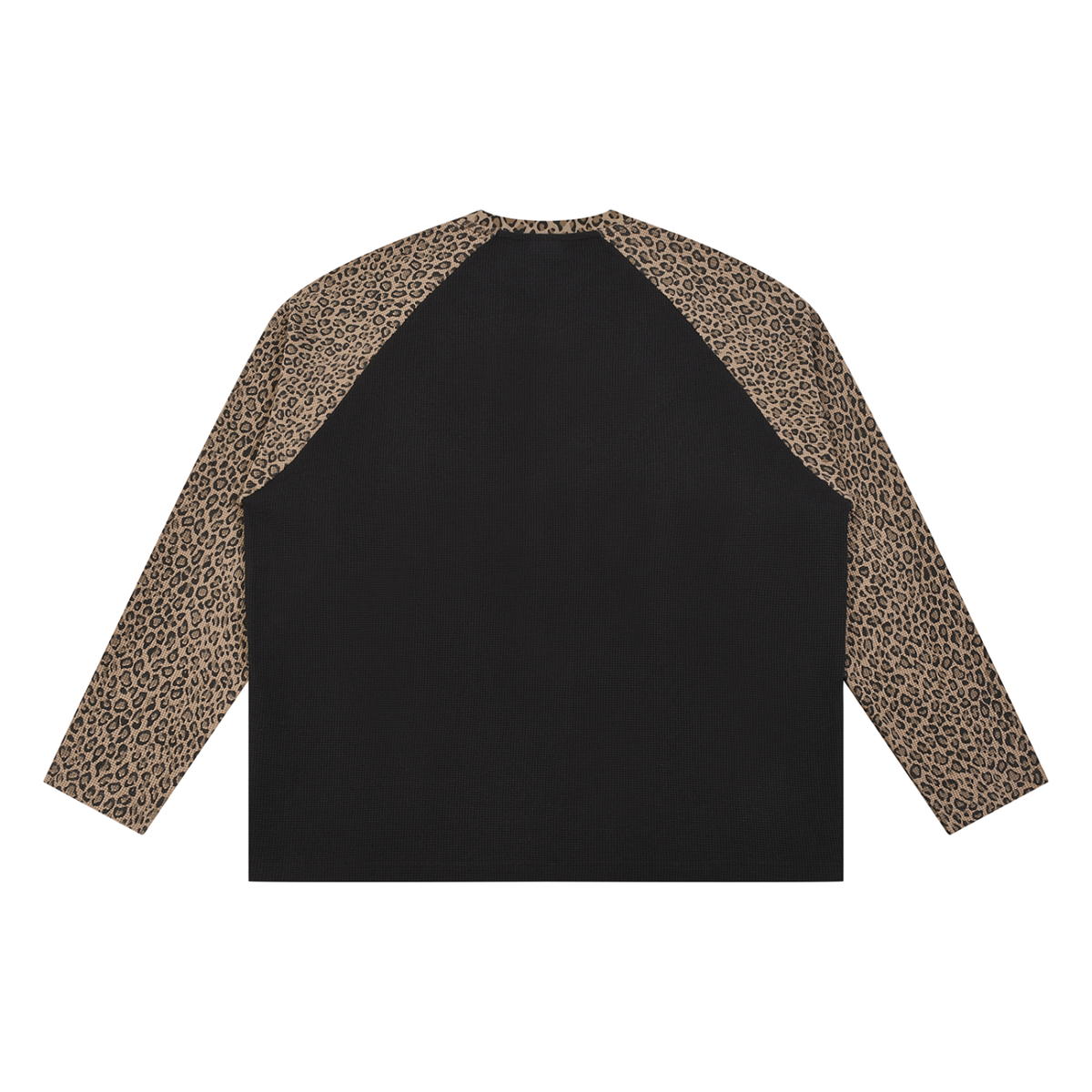 Workplace Organizing Unisex Leopard Panel Raglan Sleeve T-Shirt