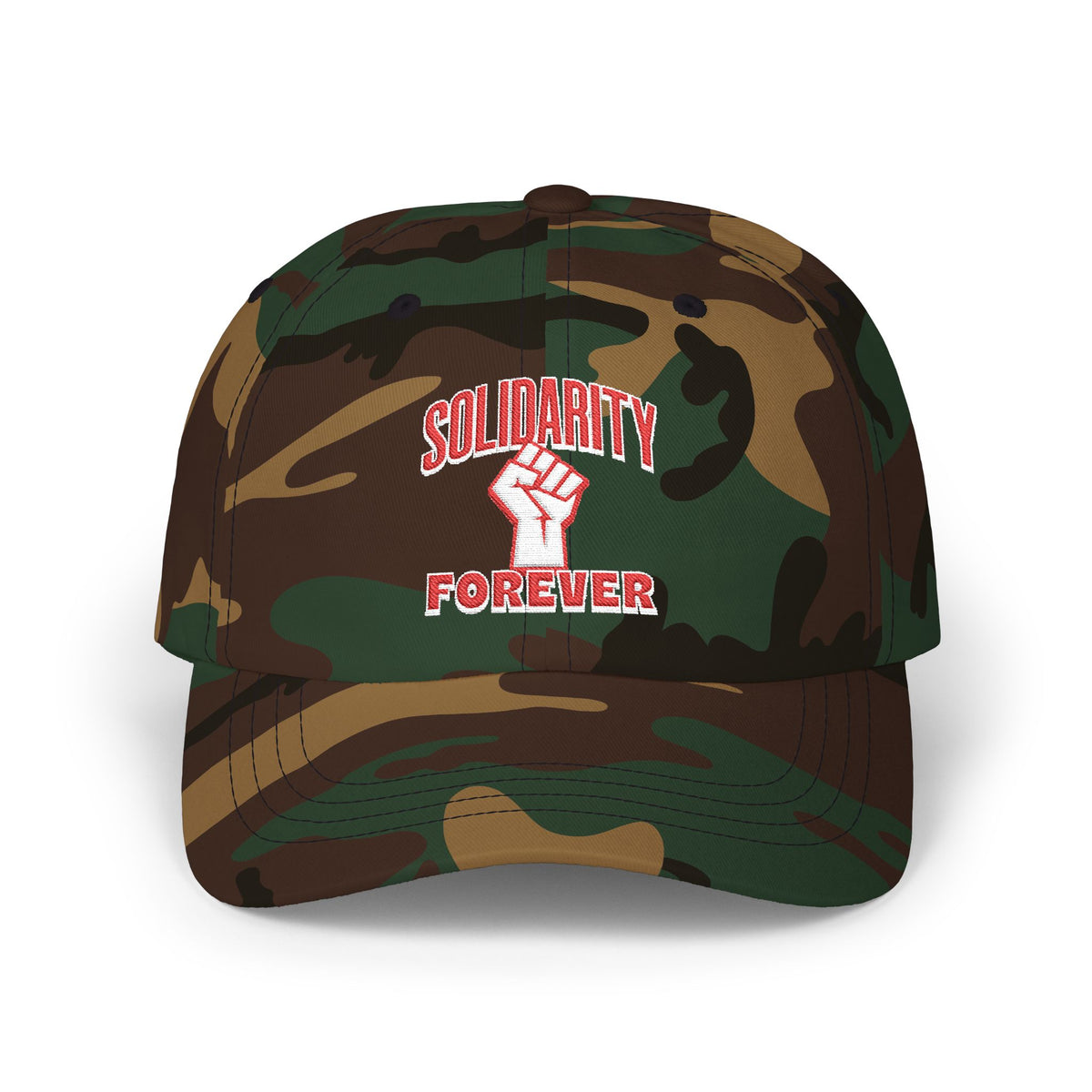 Solidarity Fist Classic Dad Cap