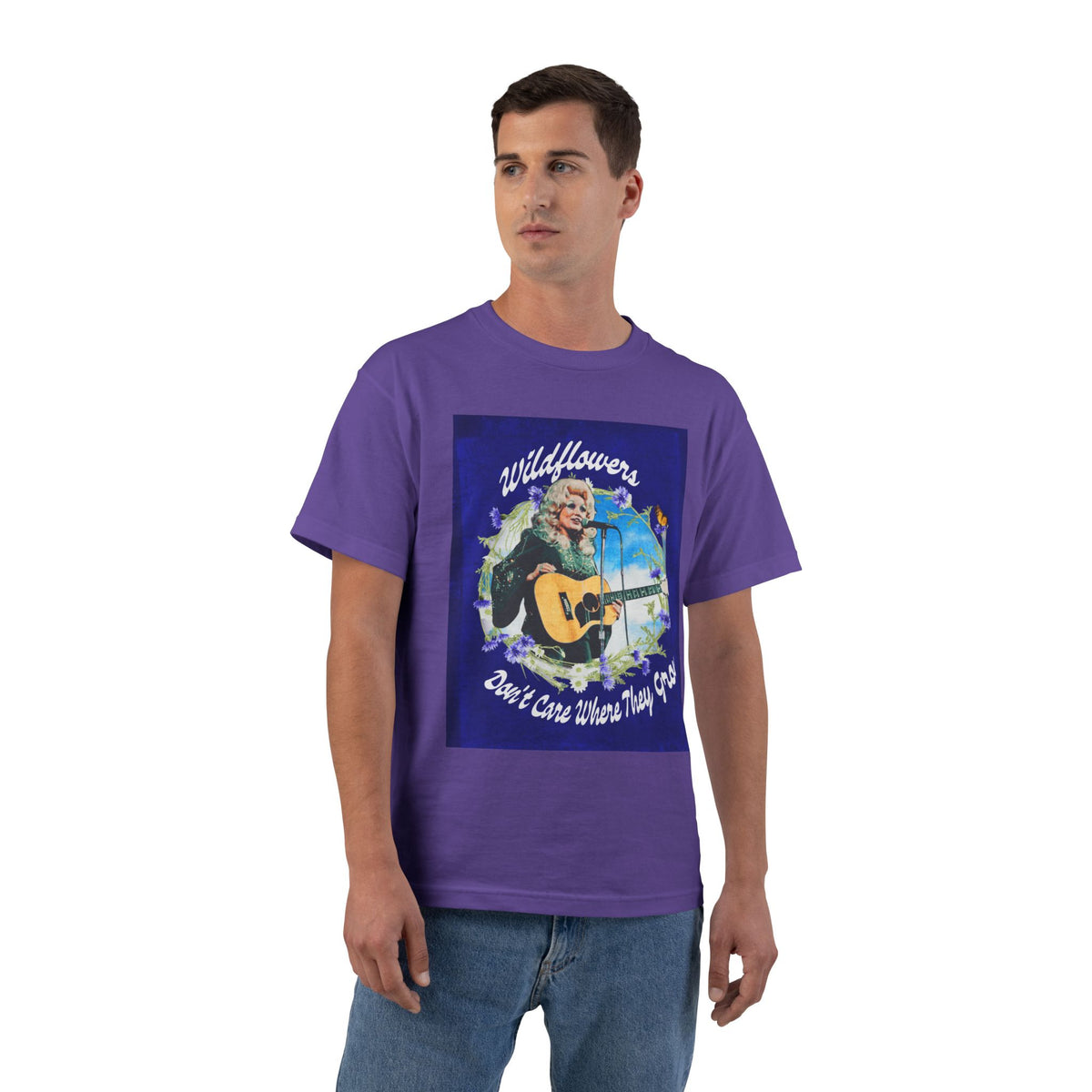 Wildflowers Don't Care Dolly Tee