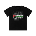 Free Palestine Flag Kid's Crewneck Short Sleeve T-Shirt