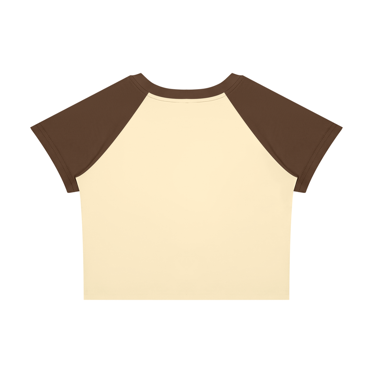 EAT THE RICH CUTESY Women’s Raglan Color Block Baby T-Shirt