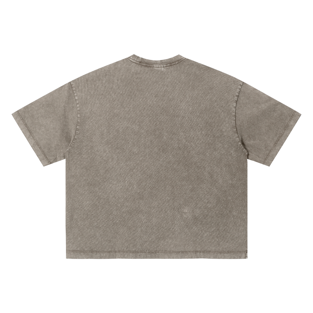 WTF Bear? Unisex Vintage Wash Boxy T-Shirt
