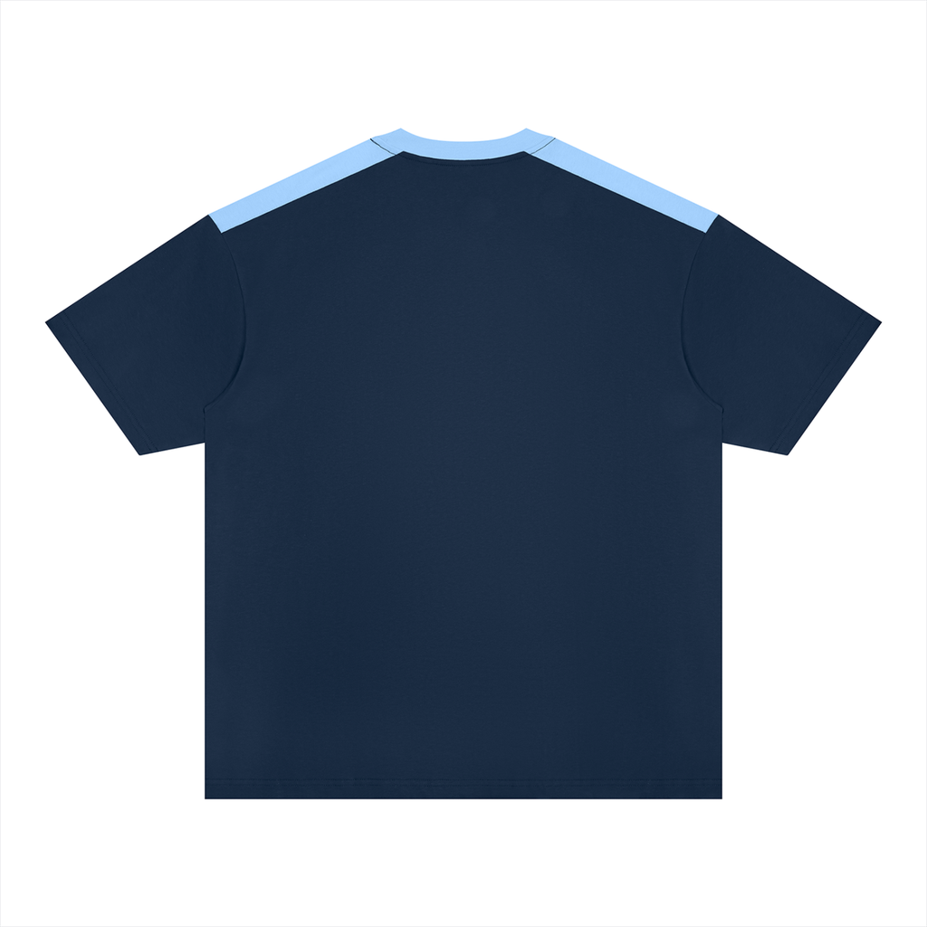 Free Palestine  Unisex Color Block Loose T-Shirt