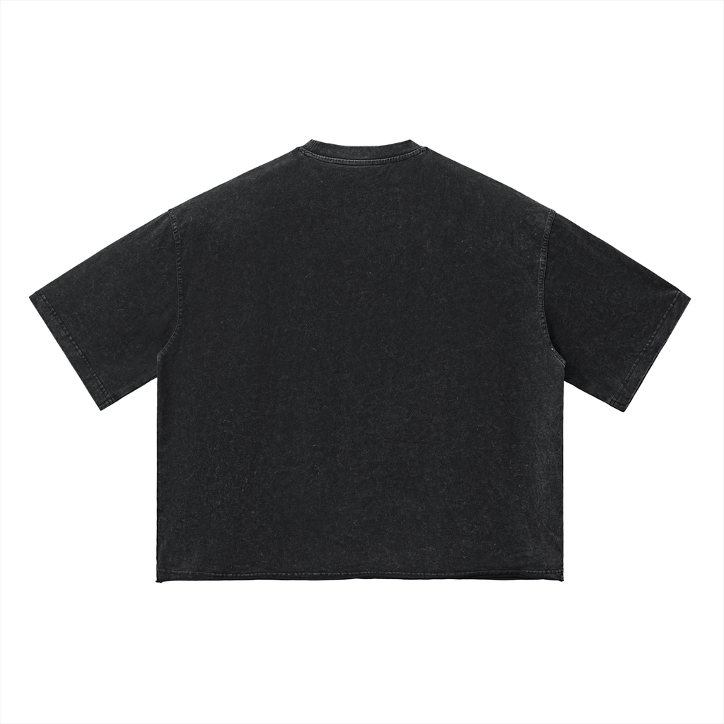 All Power to All the People Mineral Wash Boxy Cotton T-Shirt