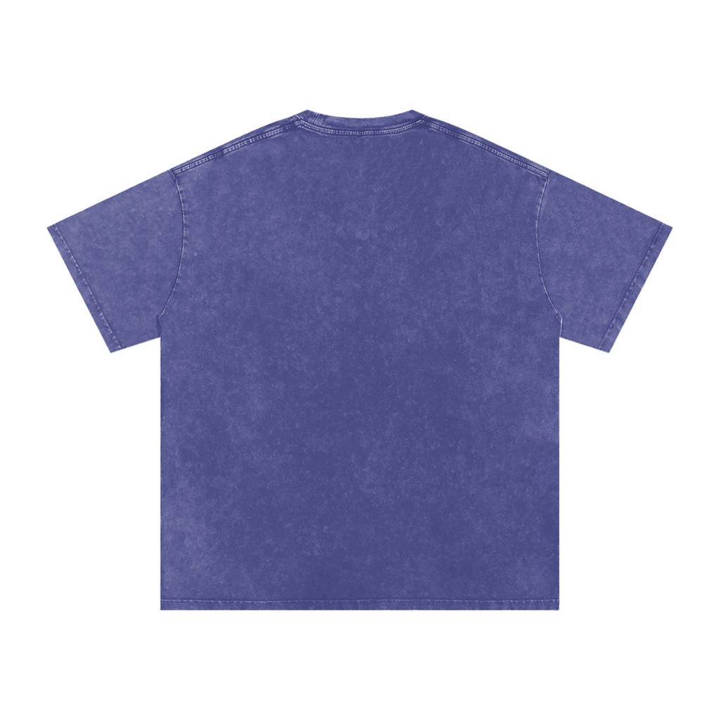 Money For Wars  Snow Washed Oversized Cotton T-Shirt