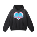 Protect Trans Folks Heavyweight Sunfade Oversized Hoodie