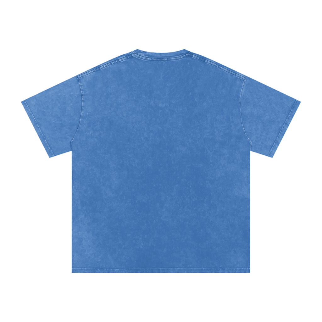 Money For Wars  Snow Washed Oversized Cotton T-Shirt