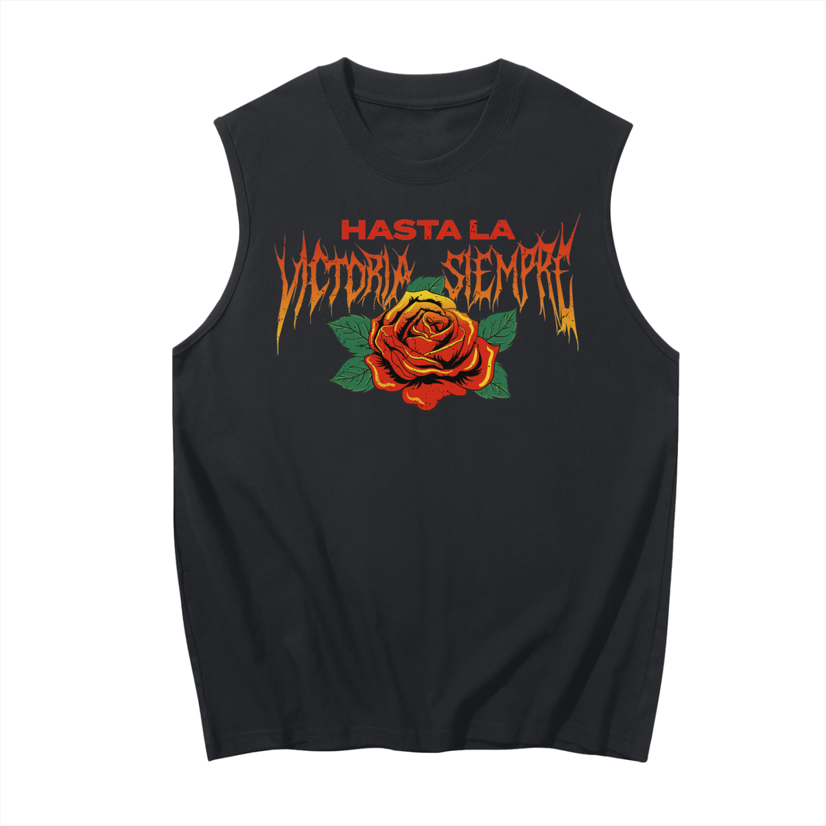 Hasta La Victoria Siempre Sleeveless Cotton Tank Top