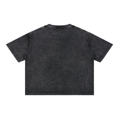 All Power to All the People Mineral Wash Boxy Cotton T-Shirt