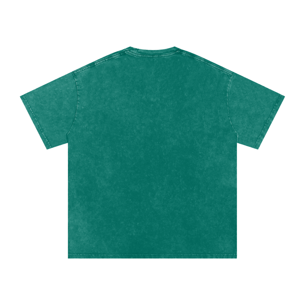 Money For Wars  Snow Washed Oversized Cotton T-Shirt