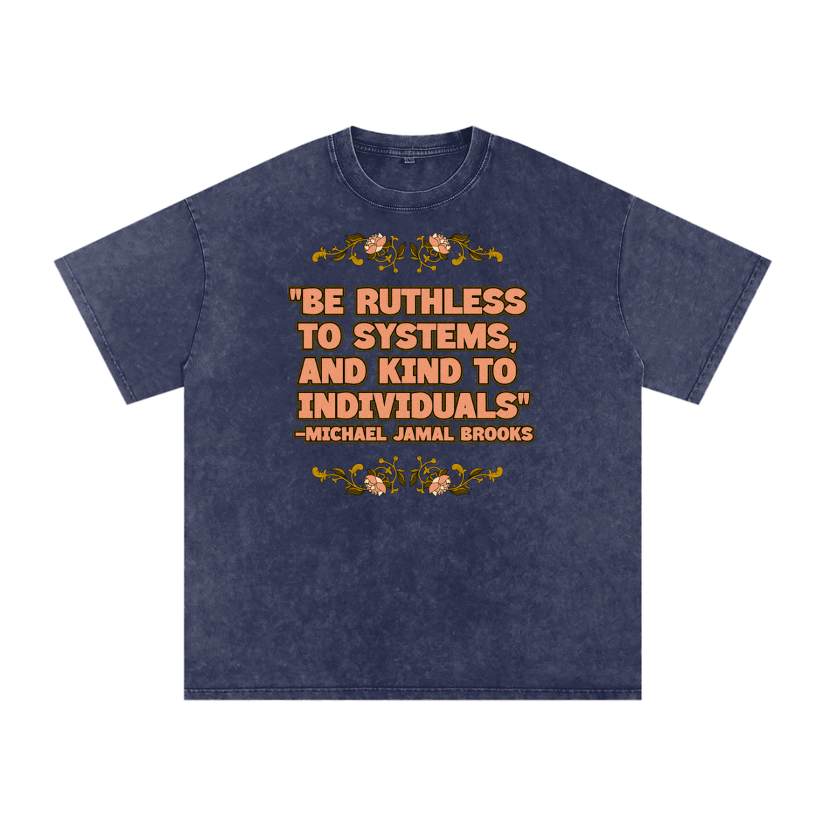 Ruthless to Systems Unisex Regular Fit Crewneck T-Shirt