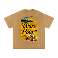 Money For Wars  Snow Washed Oversized Cotton T-Shirt